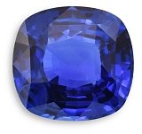 10.60 ct Cushion Blue Natural Sapphire