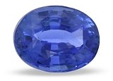 3.55 ct Oval Blue Natural Sapphire