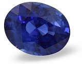 4.14 ct Oval Blue Natural Sapphire