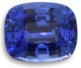 4.08 ct Cushion Blue Natural Sapphire