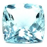8.98 ct Cushion Blue Natural Aquamarine