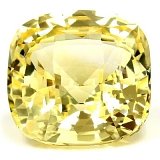 2.92 ct Cushion Yellow Natural Sapphire