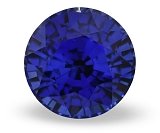 1.12 ct Round Blue Natural Sapphire