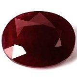 4.21 ct Oval Red Natural Ruby
