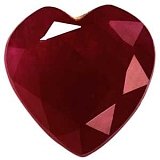 2.92 ct Heart Red Natural Ruby