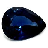 1.13 ct Pear Blue Natural Sapphire