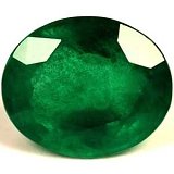3.26 ct Oval Green Natural Emerald