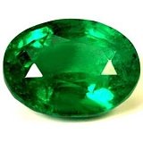 3.48 ct Oval Green Natural Emerald