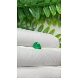 0.88 ct Pear Green Natural Emerald