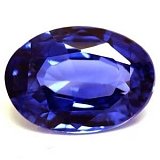 1.38 ct Oval Blue Natural Sapphire