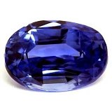 1.13 ct Oval Blue Natural Sapphire