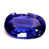 1.25 ct Oval Blue Natural Sapphire
