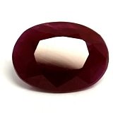 2.65 ct Oval Red Natural Ruby