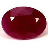 1.89 ct Oval Red Natural Ruby