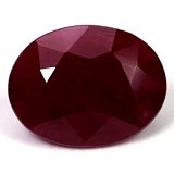 5.42 ct Oval Red Natural Ruby