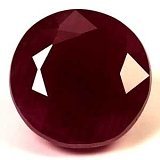 2.37 ct Round Red Natural Ruby