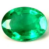 1.90 ct Oval Green Natural Emerald
