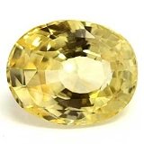 2.17 ct Oval Yellow Natural Sapphire