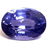 1.68 ct Oval Blue Natural Sapphire
