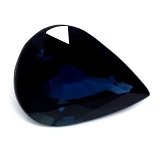 1.04 ct Pear Blue Natural Sapphire