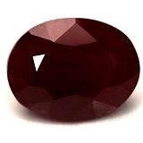 10.08 ct Oval Red Natural Ruby