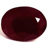 1.26 ct Oval Red Natural Ruby