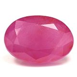 4.21 ct Oval Red Natural Ruby