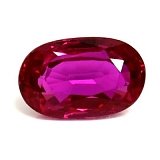 0.57 ct Oval Red Natural Ruby