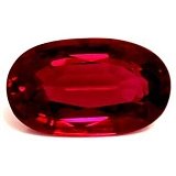 0.53 ct Oval Red Natural Ruby