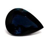 1.13 ct Pear Blue Natural Sapphire