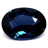 2.06 ct Oval Blue Natural Sapphire