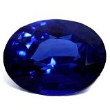 3.93 ct Oval Blue Natural Sapphire