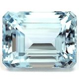 7.99 ct Emerald Blue Natural Aquamarine