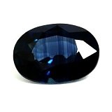 0.87 ct Oval Blue Natural Sapphire