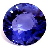 2.45 ct Round Blue Natural Sapphire