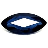 3.60 ct Marquise Blue Natural Sapphire