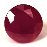2.58 ct Round Red Natural Ruby