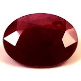 2.49 ct Oval Red Natural Ruby