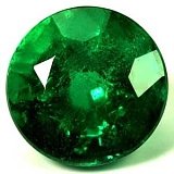 1.87 ct Round Green Natural Emerald