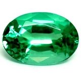 0.47 ct Oval Green Natural Emerald