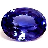 1.06 ct Oval Blue Natural Sapphire
