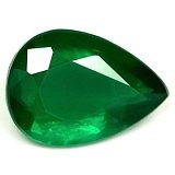 1.00 ct Pear Green Natural Emerald