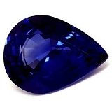1.51 ct Pear Blue Natural Sapphire