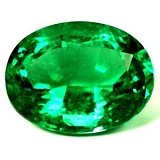 2.96 ct Oval Green Natural Emerald