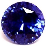 2.06 ct Round Blue Natural Sapphire