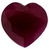 6.53 ct Heart Red Natural Ruby