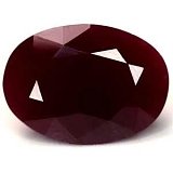 11.94 ct Oval Red Natural Ruby