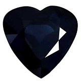 10.22 ct Heart Blue Natural Sapphire