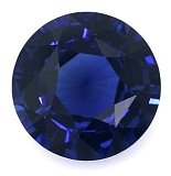 1.14 ct Round Blue Natural Sapphire