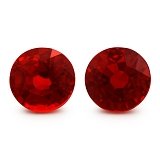 3.27 ct Round Red Natural Ruby